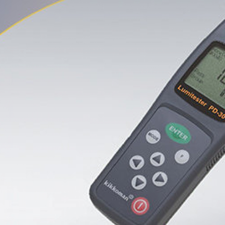 Lumitester PD30 software con nuove caratteristiche e misurazione a